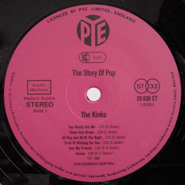 lataa albumi The Kinks - The Story Of Pop