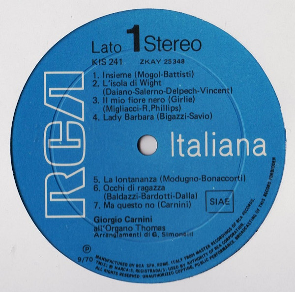 ladda ner album Giorgio Carnini - AllOrgano Thomas