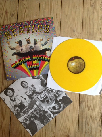 magical mystery tour yellow vinyl