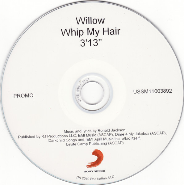 Willow – Whip My Hair (2010, CDr) - Discogs