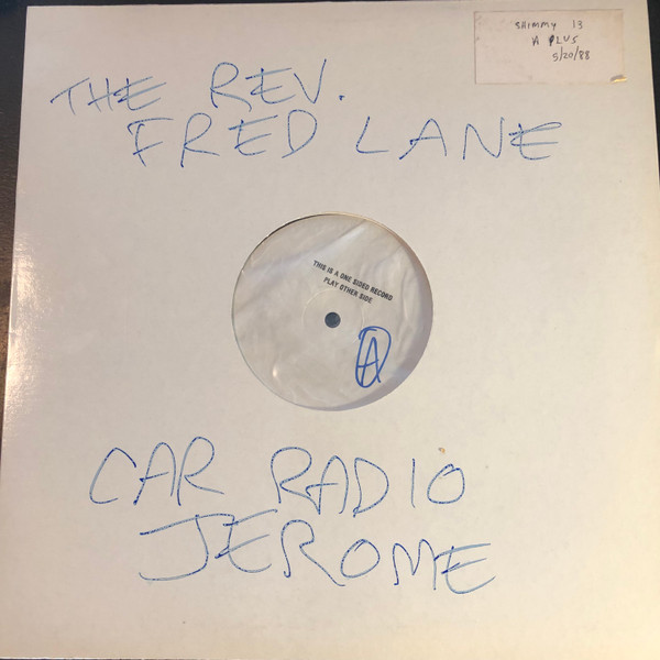 Fred Lane And His Hittite Hot Shots – Car Radio Jerome (1998, CD 