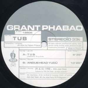 Grant Phabao - Tub album cover