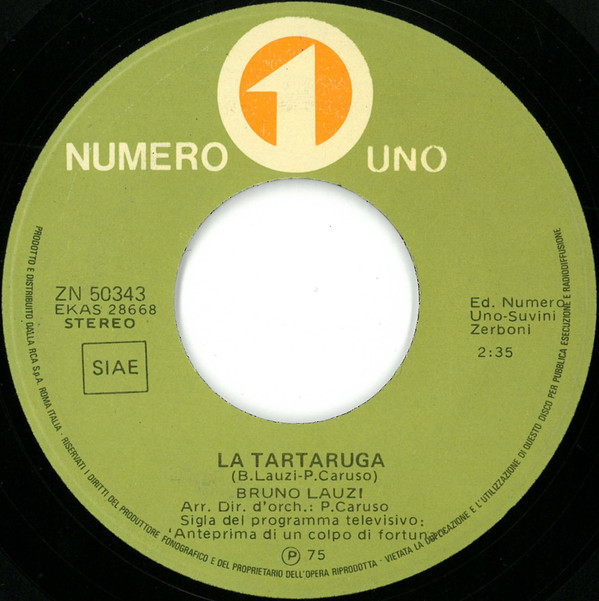 télécharger l'album Bruno Lauzi - La Tartaruga