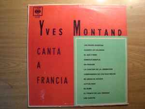 Yves Montand - Canta A Francia album cover