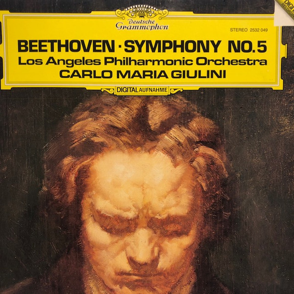 Album herunterladen Beethoven Los Angeles Philharmonic Orchestra, Carlo Maria Giulini - Symphony No 5