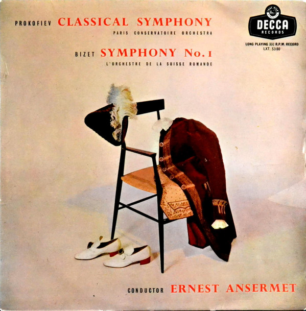 lataa albumi Ernest Ansermet, L'Orchestre De La Suisse Romande, Prokofiev Bizet - Classical Symphony Symphony In C