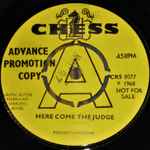 Cover of Here Comes The Judge, 1968-06-28, Vinyl