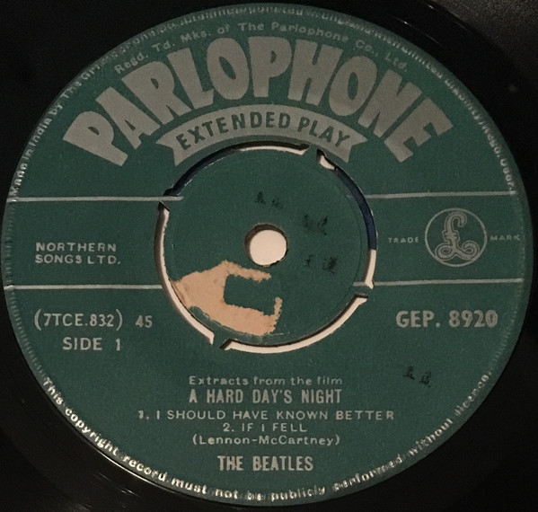 The Beatles – Extracts From The Film A Hard Day's Night (Vinyl 