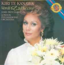 Kiri Te Kanawa - Verdi & Puccini album cover