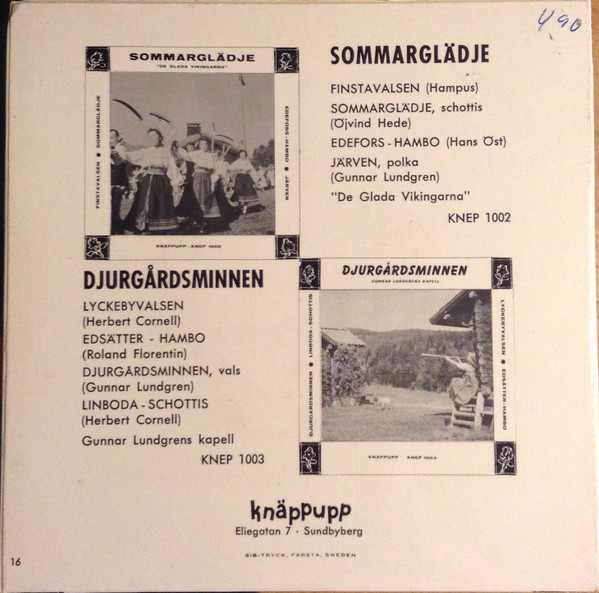 baixar álbum Gösta Westerlunds Kapell - På Björkprydd Kulle