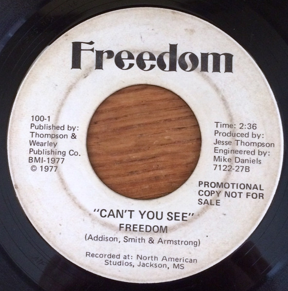 Freedom – Can't You See (1977, Vinyl) - Discogs