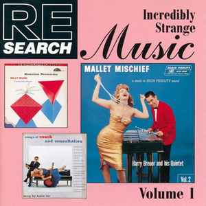 Various - Re/Search: Incredibly Strange Music, Volume I