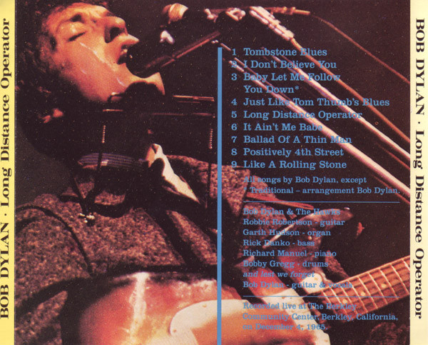 lataa albumi Bob Dylan - Long Distance Operator