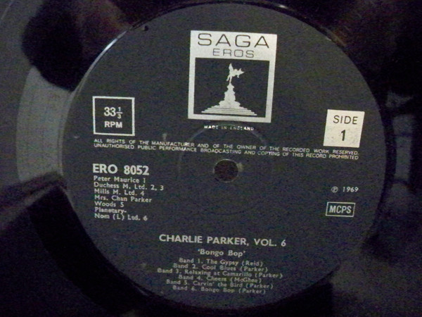 last ned album Charlie Parker - Volume 6 Bongo Bop