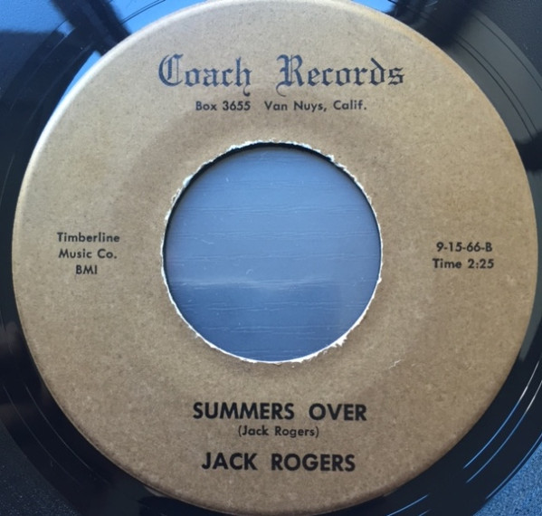 descargar álbum Jack Rogers - Come October Summers Over