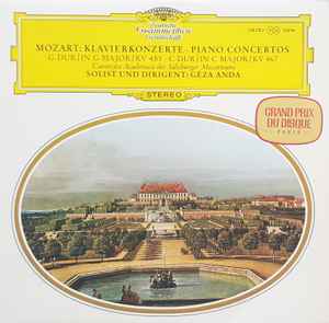 Mozart, Camerata Academia Of The Salzburg Mozarteum, Geza Anda – Piano  Concertos No. 17, G Major, K. 453 No. 21, C Major, K. 467 (Vinyl) - Discogs