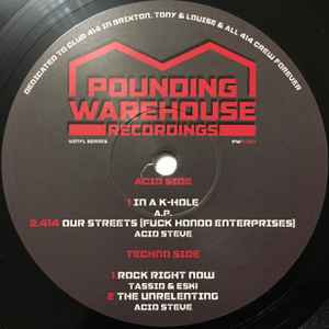 Various - Pounding Warehouse Recordings Vinyl Series  album cover