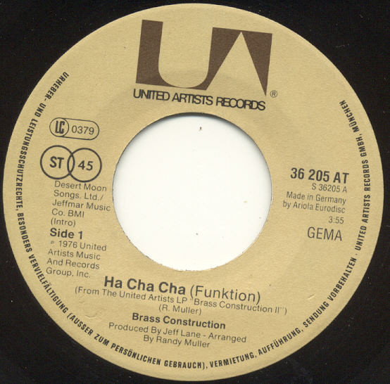 last ned album Brass Construction - Ha Cha Cha Funktion