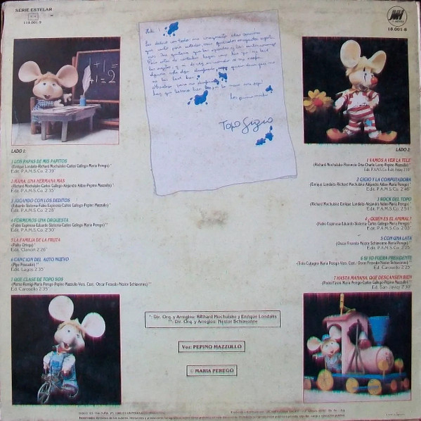 lataa albumi Topo Gigio - De Fiesta Con El Topo Gigio