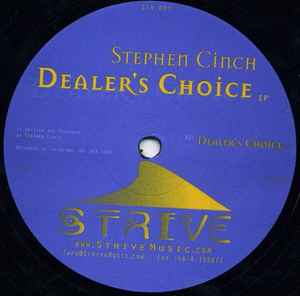 Stephen Cinch - Dealer's Choice EP album cover
