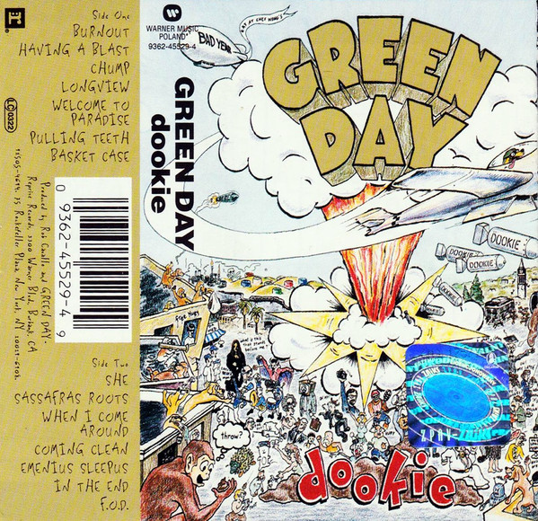 即決】LP レコード【1994年オリジナル 盤】GREEN DAY Dookie グリーン