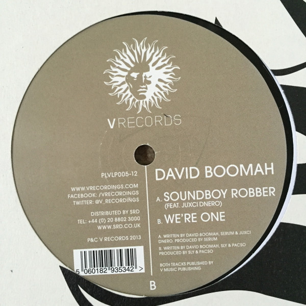 Album herunterladen David Boomah - Soundboy Robber Were One