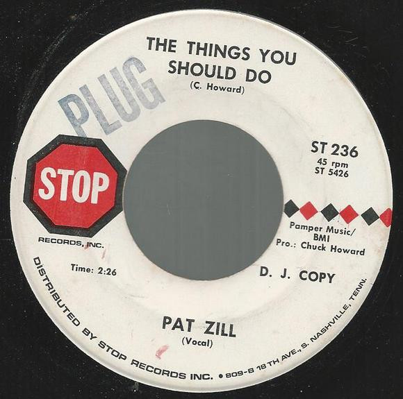 last ned album Pat Zill - The Things You Should Do