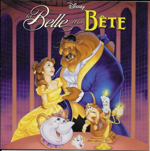 Beauty And The Beast “La Belle et La Bête“ Version Française CD 1991 Disney