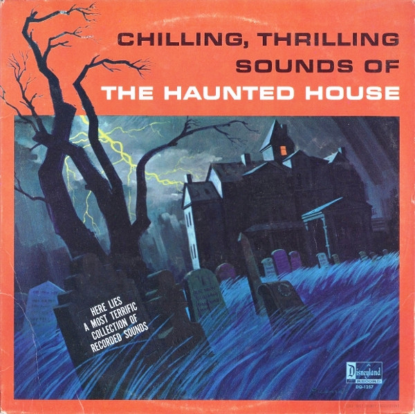Disney Chilling Thrilling Sounds Haunted House 2507 Vinyl Record