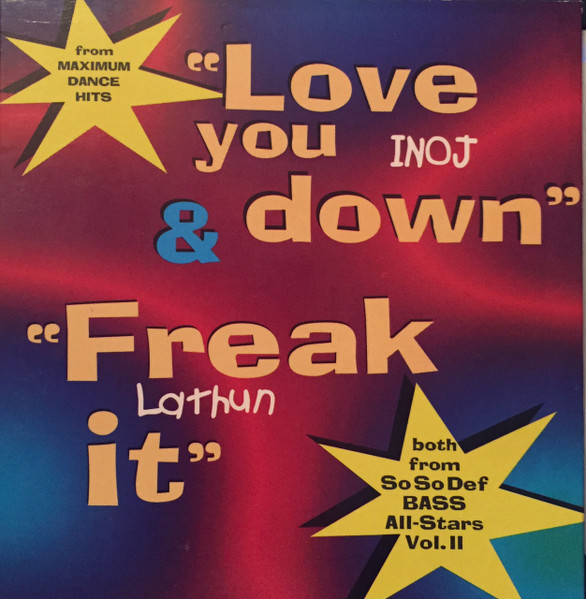 Inoj / Lathun – Love You Down / Freak It (1997, CD) - Discogs