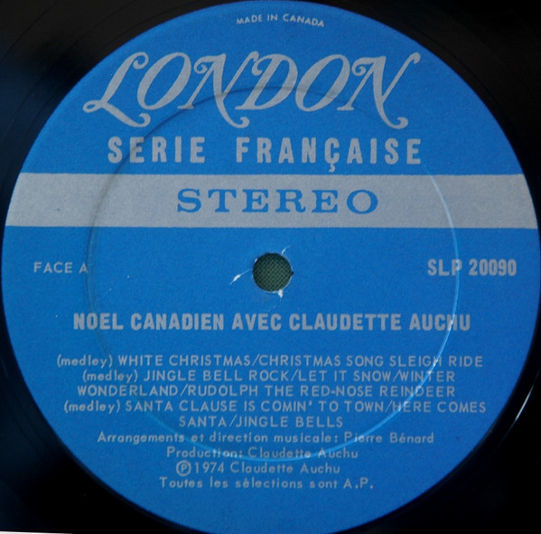 last ned album Claudette Auchu - Noël Canadien
