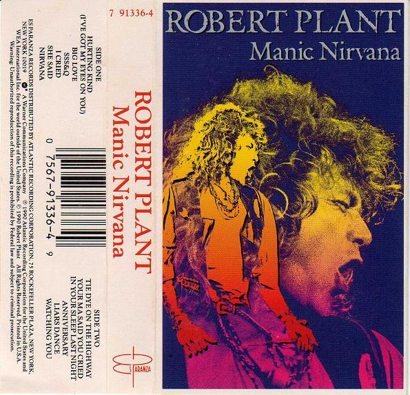 Robert Plant – Manic Nirvana (1990, Gatefold, Numbered, Vinyl