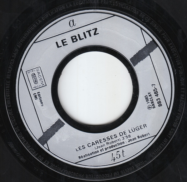 télécharger l'album Le Blitz - Les Caresses De Luger