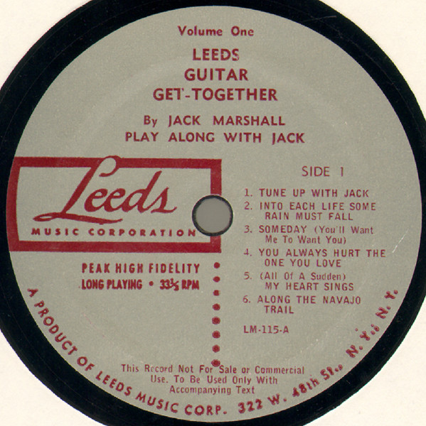 lataa albumi Jack Marshall - Leeds Guitar Get Together Volume One