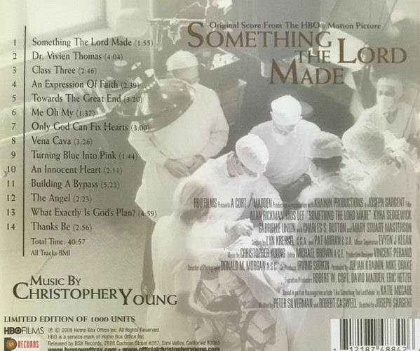 télécharger l'album Christopher Young - Something The Lord Made Original Score From The HBO Motion Picture