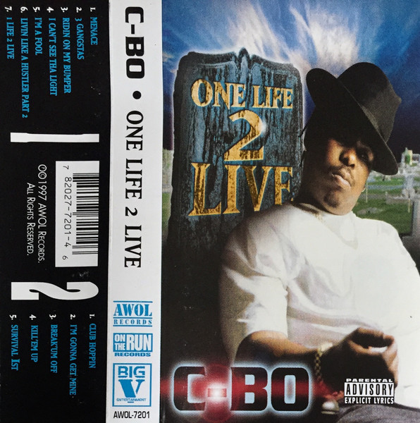 C-Bo – One Life 2 Live (1997, CD) - Discogs