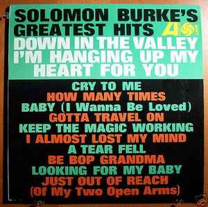 Solomon Burke - Solomon Burke's Greatest Hits album cover