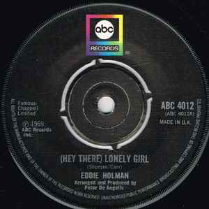 Eddie Holman – (Hey There) Lonely Girl (1974, Vinyl) - Discogs