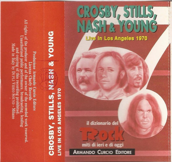 Crosby, Stills, Nash & Young – Live In Los Angeles 1970 (1992, CD