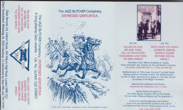 The Jazz Butcher Conspiracy – Distressed Gentlefolk (1986, Vinyl 