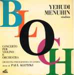 Cover of Concerto Per Violino E Orchestra, 1964, Vinyl