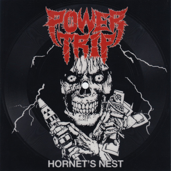 Power Trip Skull Sticker