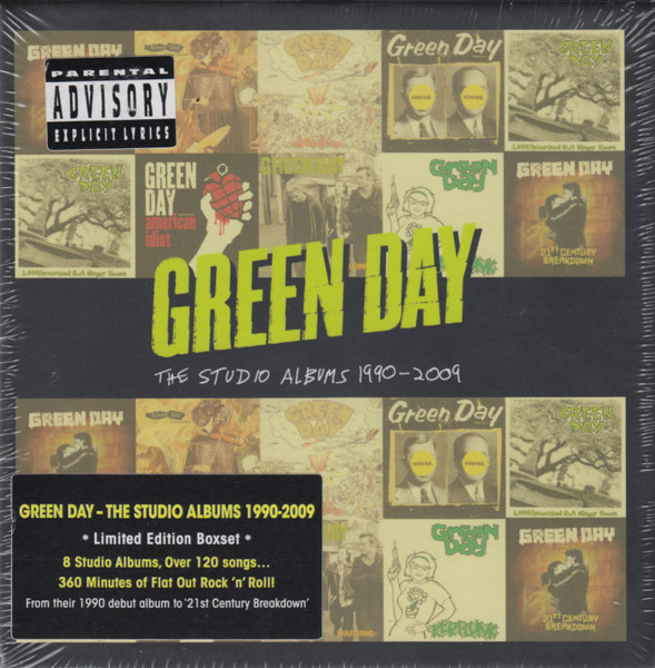 GREEN DAY ✦ orologio in vinile