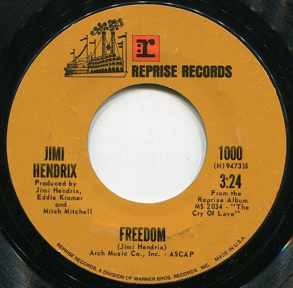 ジミ・ヘンドリックス = Jimi Hendrix – 自由 / 天使 = Freedom 