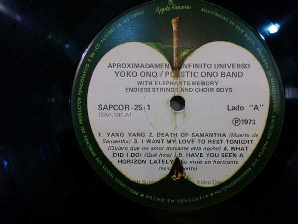 descargar álbum Yoko Ono Plastic Ono Band And Elephants Memory - Approximately Infinite Universe