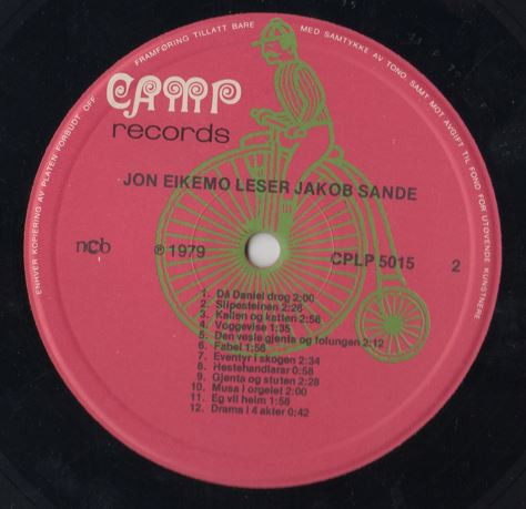 Album herunterladen Jon Eikemo - Jon Eikemo Leser Jakob Sande