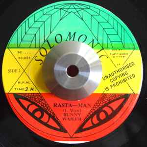 Bunny Wailer - Rasta-Man / Vision Land album cover