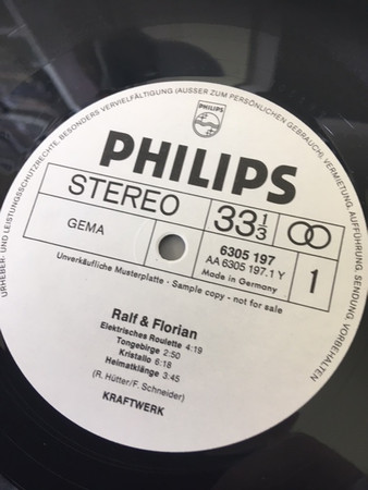 Kraftwerk – Ralf & Florian (1973, Vinyl) - Discogs