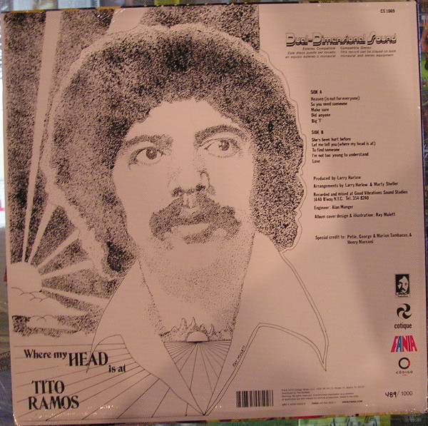 descargar álbum Tito Ramos - Where My Head Is At