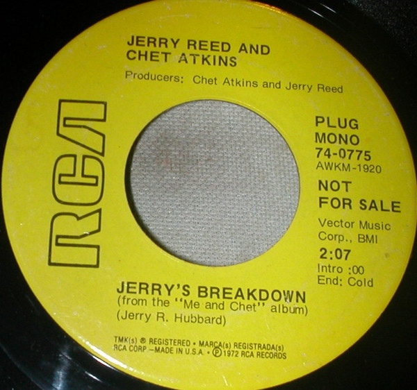 ladda ner album Jerry Reed And Chet Atkins - Jerrys Breakdown
